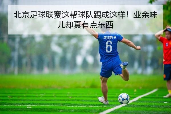 北京足球联赛这帮球队踢成这样！业余味儿却真有点东西